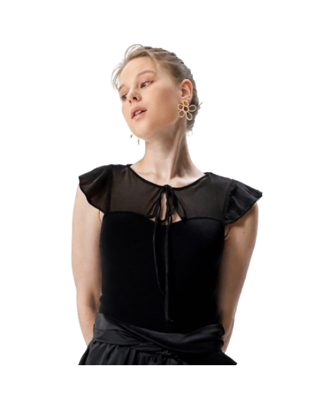 Tanzkleider Zurich – Retro Tanztop Schwarz bei Veryfine