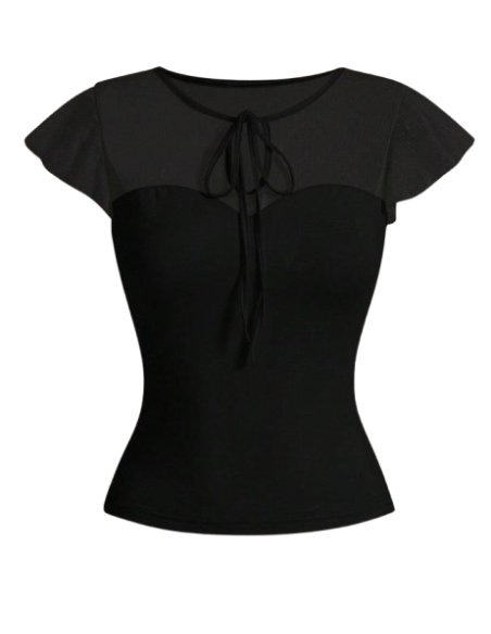 Tanzkleider Zurich – Retro Tanztop Schwarz bei Veryfine