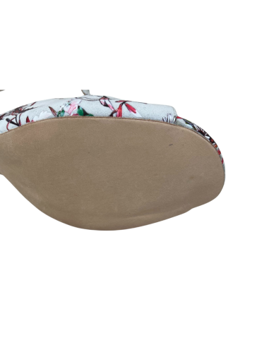 Chaussures de danse Zurich – Chaussures de tango en cuir imprimé floral