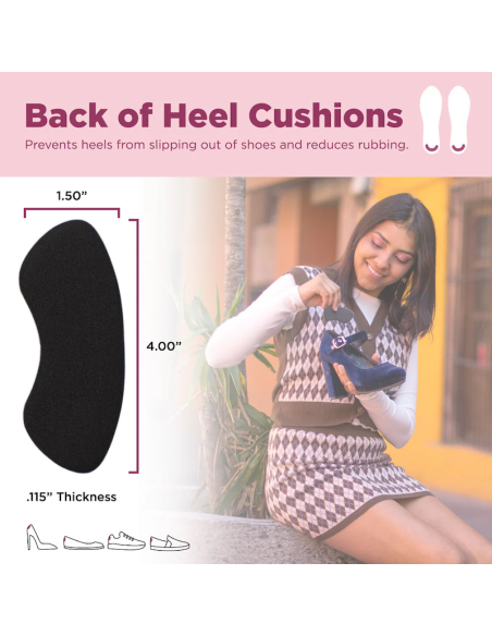 Heavenly Heelz tacchi per le scarpe fermare lo slittamento della caviglia.