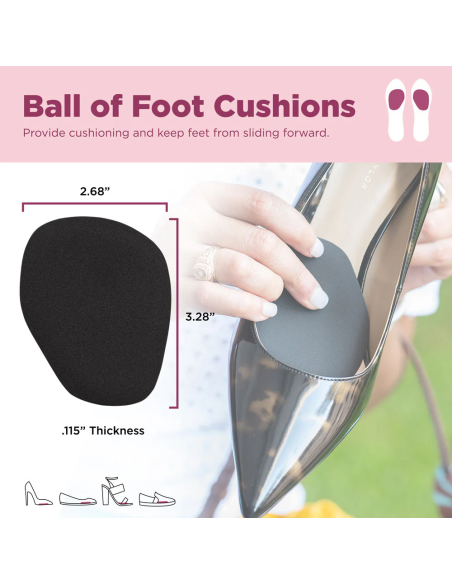 Dance shoe comfort pads for dance shoes by FootPetals – Dance Shoes Zurich