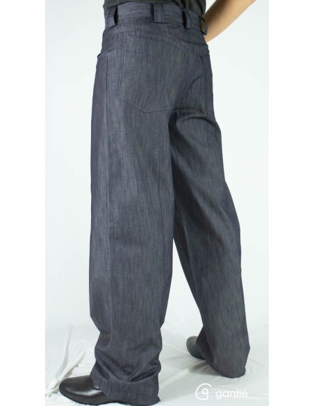 Pantaloni da tango casual da uomo in stile jeans - perfetti per milonga o tango pratica