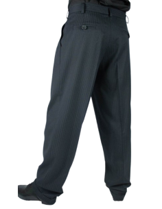 Men's tango dance trousers in black for the milonga or tango practica 2