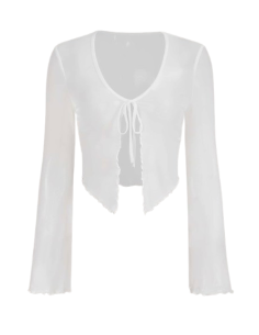 White Mesh Bolero – Dance Outfit & Dance Shoes Zurich | Dance Dresses Zurich 2