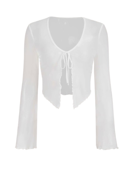 Bolero Weiss Mesh – Tanzoutfit & Dance Shoes Zurich | Tanzkleider Zürich