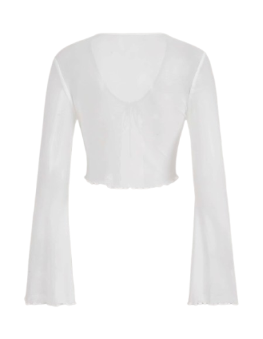 Bolero bianco in rete – Abiti da ballo e scarpe da ballo Zurigo | Abiti da ballo Zurigo