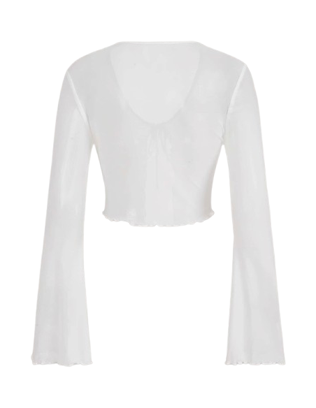 White Mesh Bolero – Dance Outfit & Dance Shoes Zurich | Dance Dresses Zurich