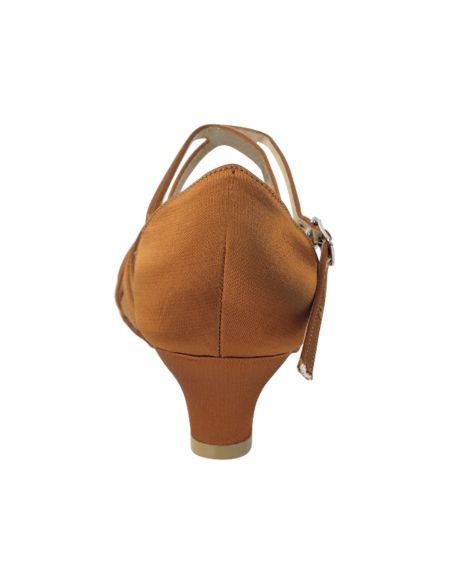 Low heeled Dance Shoes S9216 dark tan - Veryfine Dance Shop Zürich