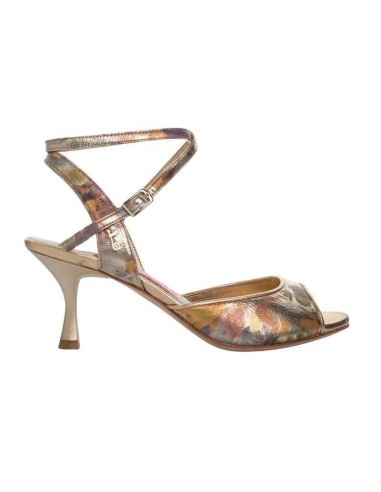 Chaussures de tango Anita Platino Fiori Zurich – Talon de 6 cm