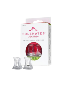 Glitter heel protectors for 6–8mm heels, reusable