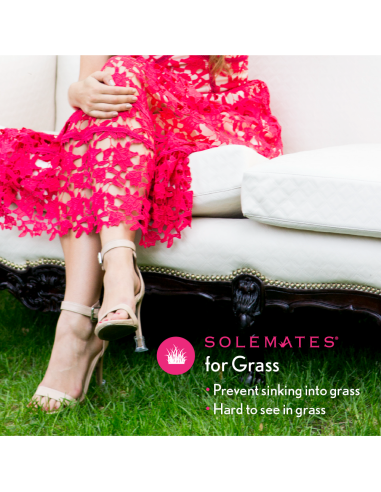 Glitter heel protectors for 6–8mm heels, reusable