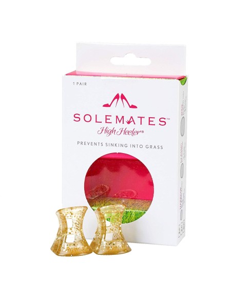 Glitter heel protectors for 6–8mm heels, reusable