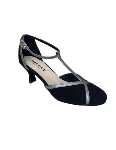 Exklusive italienische Tanzschuhe | Wildleder & Glitter | Veryfine Zürich