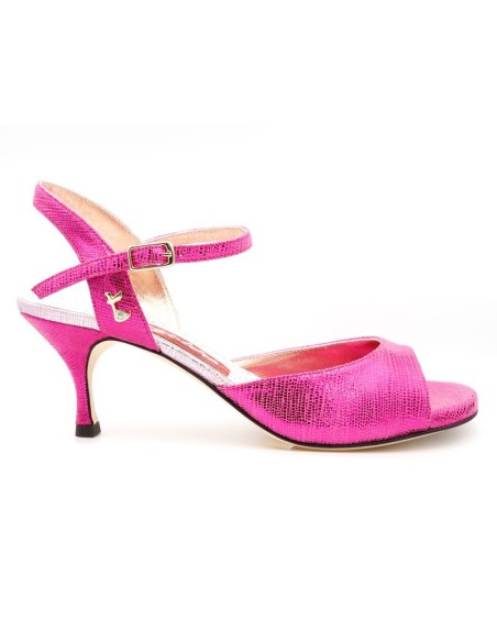Italienische Tangoschuhe A1 Fucsia - Veryfine Dance Shoes Zurich