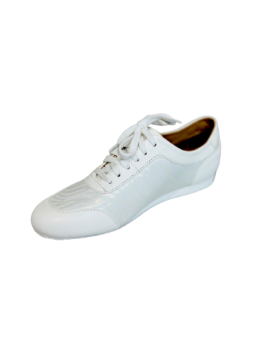 Top Tanz 4013 Ocean bianco  – Sneakers da ballo in pelle da donna  Veryfine  Zurigo