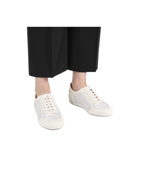 Top Tanz 4013 Ocean Weiss -  Leder Damentanzsneaker – Dance Shoes Zurich