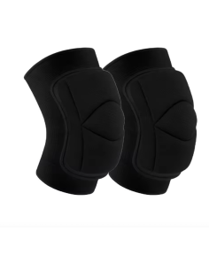 Ginocchiere in nero per danza o Heels Dance Class