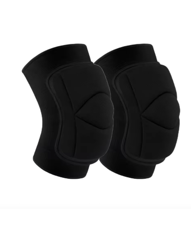 Elasticated knee protector pads in black for Heels Dance Class