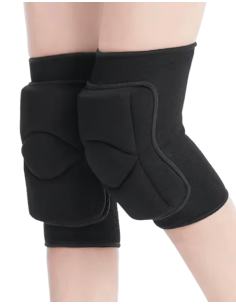 Elastischer Knieschoner in Schwarz für Heels Dance Class 2