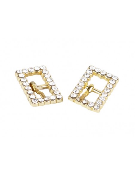 Fibbie con strass per scarpe da ballo | Fibbie scintillanti | Dance Shoes Zurich