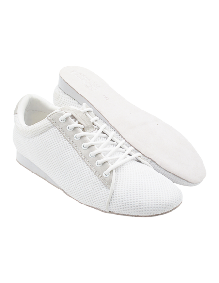 Sneaker da ballo VeryFine Sero108BBX in mesh nero per linedance, westcoast swing, salsa