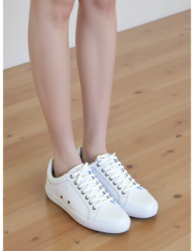 Top Tanz 1214 Sport Dancer -  Baskets de danse en cuir blanc – Dance Shoes Zurich