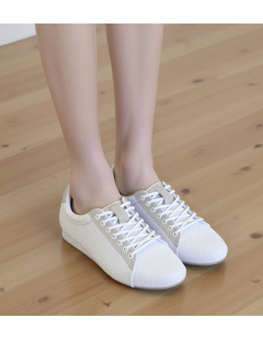 VeryFine Sera 708 weisse Damen-Tanzsneaker – Tanzschuhe Zürich