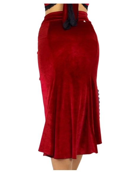 Rossa Spina Samba Tango-Skirt – Try on at Veryfine Dance Shoes Zürich