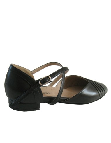 Chaussures de danse Zurich – TopTanz 3221 Detroit, cuir véritable, talon de 1.5cm