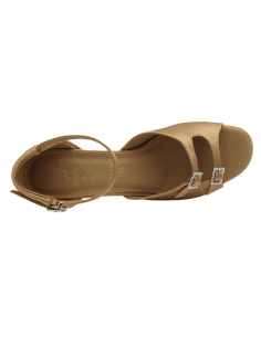 Chaussures de danse en satin 1620 avec  petit talon - Veryfine Dance Shop Zurich 2