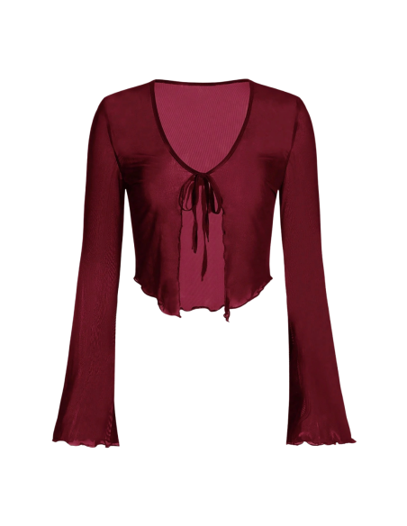 Bolero Bordorot Mesh – Tanzoutfit & Dance Shoes Zurich | Tanzkleider Zürich