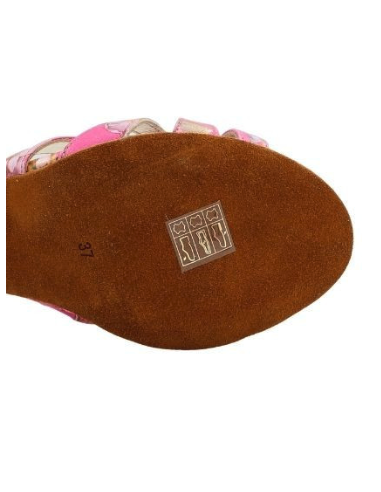 Tangolera Ginevra Beige Fiori Tangoschuhe Zürich – 7cm Absatz