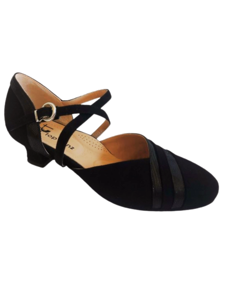 Chaussures de danse Zurich – TopTanz 3231 Detroit, cuir véritable, talon de 3.5cm