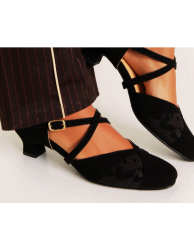 Top Tanz Madonna 3180 – Chaussures de danse en cuir extra larges, talon de 3,5cm à Zurich