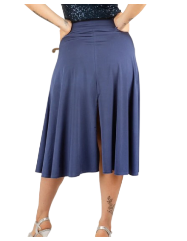 Jupe de tango Rossa Spina Neve bleu – chez Veryfine Dance Shoes Zurich