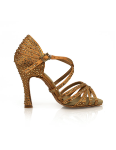 Tanzschuhe Zürich – Suphini Nova Kira, 10cm Absatz, Chromledersohle | Komfort & Stil