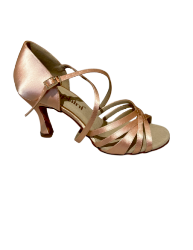 Tanzschuhe Zürich – Suphini Nova Kira, 7.5cm Absatz, Chromledersohle | Komfort & Stil