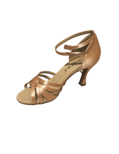 Tanzschuhe Zürich – Suphini Nova Kira, 7.5cm Absatz, Chromledersohle | Komfort & Stil