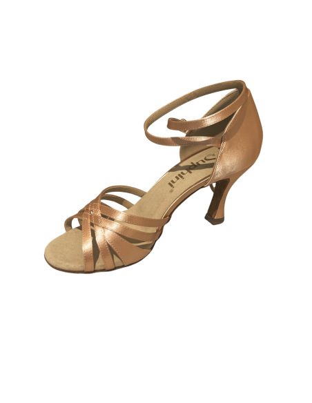 Tanzschuhe Zürich – Suphini Nova Kira, 7.5cm Absatz, Chromledersohle | Komfort & Stil