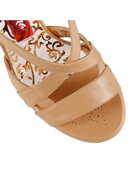 Tangolera A5 Natural Skin  Italienische Tangoschuhe - Veryfine Dance Shoes Zurich