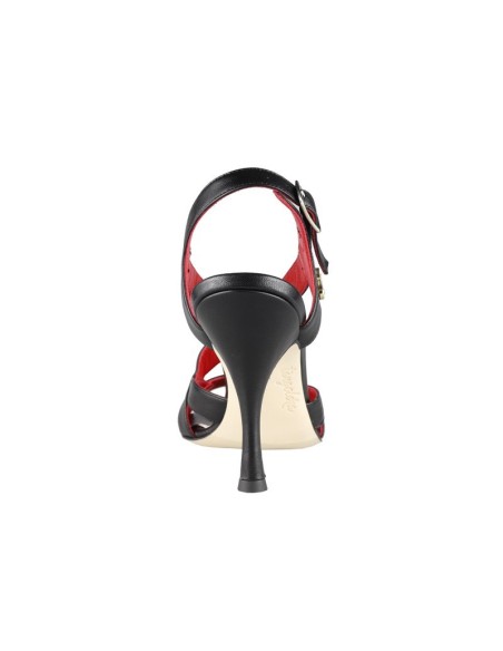 Tangolera A5 Black Skin  - Italian tango shoes available at Veryfine Dance Shoes Zurich