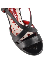 Veryfine Dance Shoes Zurich - Tangolera A5 Black Skin  Italienische Tangoschuhe 2