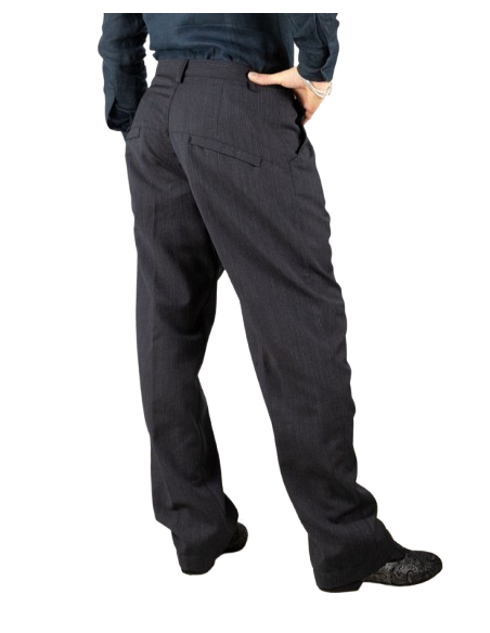 Rossa Spina Brad 1 Opt. 3 – Italian tango dance trousers  - Veryfine Zurich