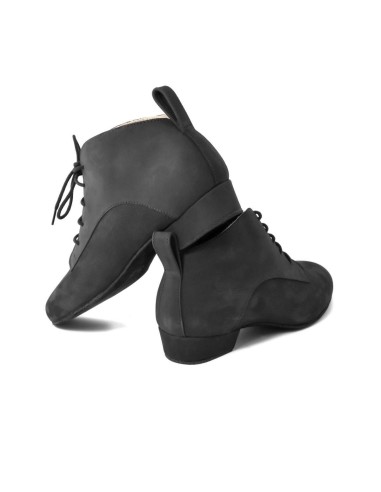 Italienische Tanzschuhe|Madame Pivot in sanftem Schwarz | Dance Shoes Zürich