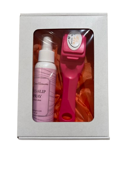 Set regalo per la cura delle scarpe da ballo – Spazzola e spray | Scarpe da ballo Zurigo