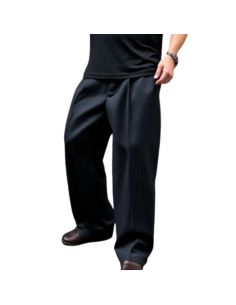 Gantlé Apollo Nero Gessato – Italian tango dance trousers  - Veryfine Zurich