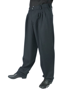 Gantlé Morfeo Blu Scuro Gessato – Pantaloni italiani da tango  - Veryfine Zürich