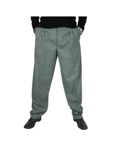 Gantlé Marté Grigio Metallizato – Pantalon de tango italien  - Veryfine Zurich
