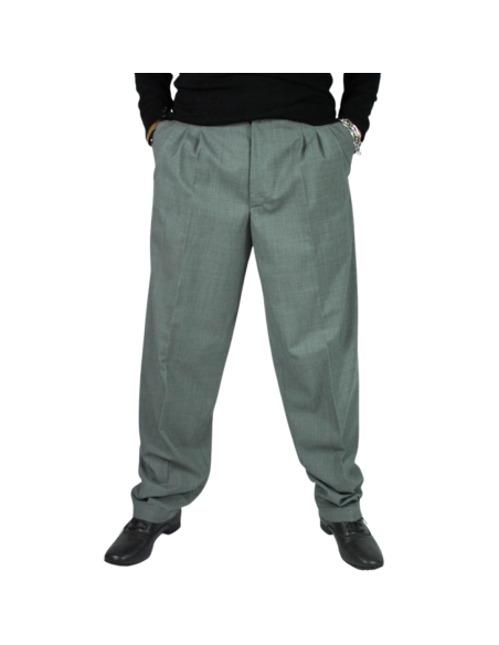 Gantlé Marté Grigio Metallizato – Italienische Tangotanzhose  - Veryfine Zürich