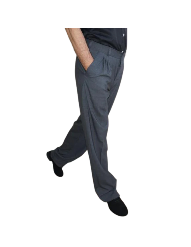 Gantlé Marté Grigio Metallizato – Italienische Tangotanzhose  - Veryfine Zürich